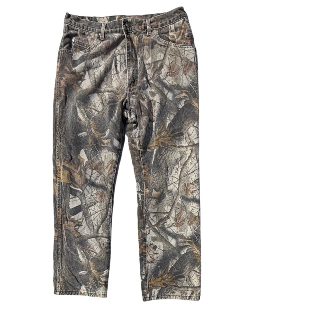Wrangler Camo Pants Insulated‎ Hunting Outdoorsman Casual 36x32